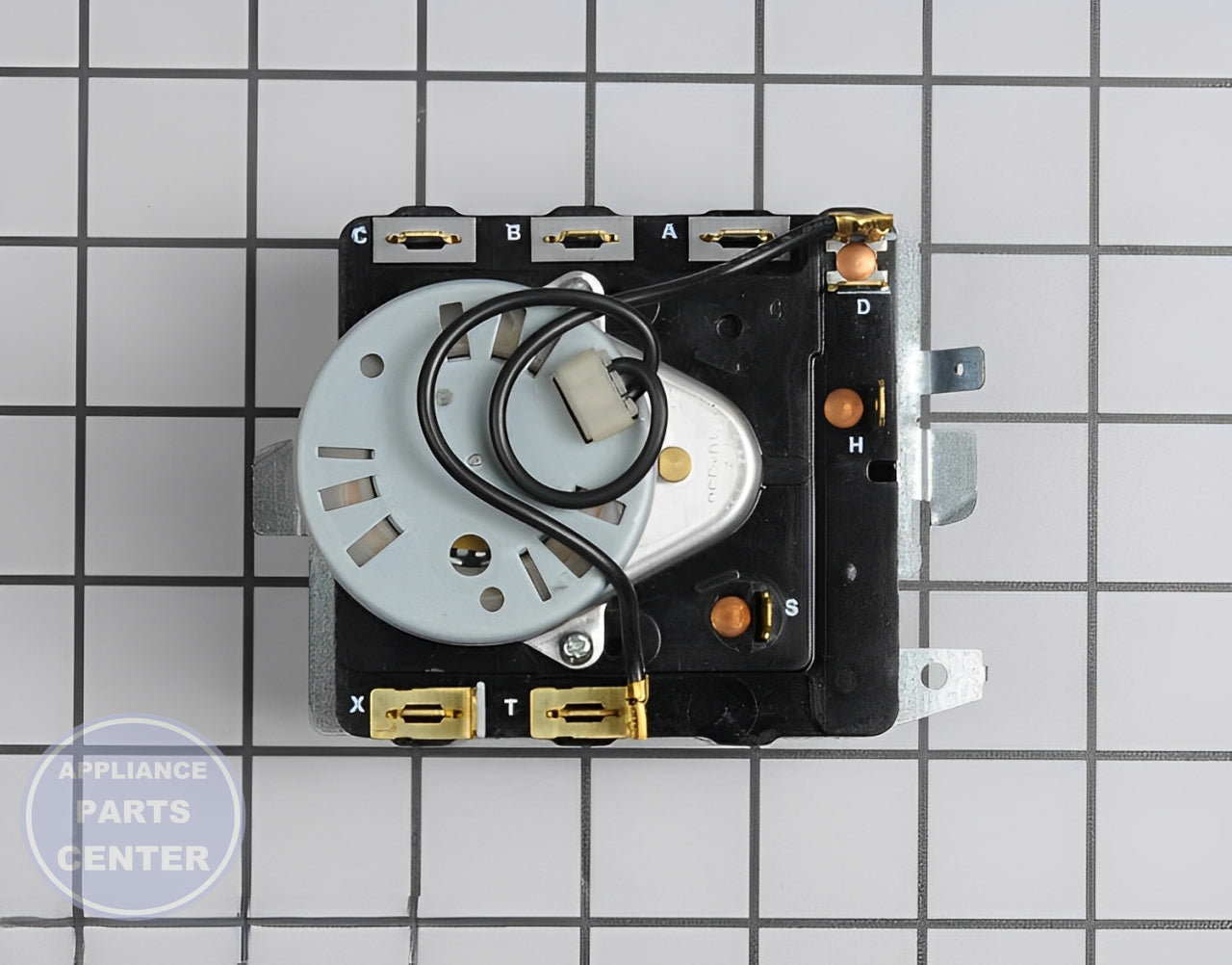 GE Dryer Timer WE4M370 - Main view showing precise timing for various GE dryer models