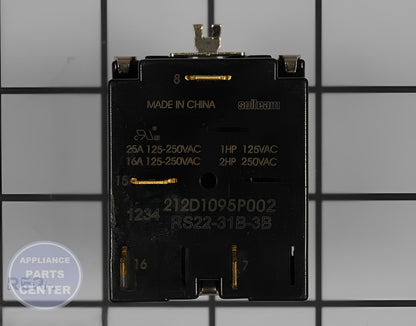 Rotary Switch WE4M404 - Side view with precise measurements for perfect fit