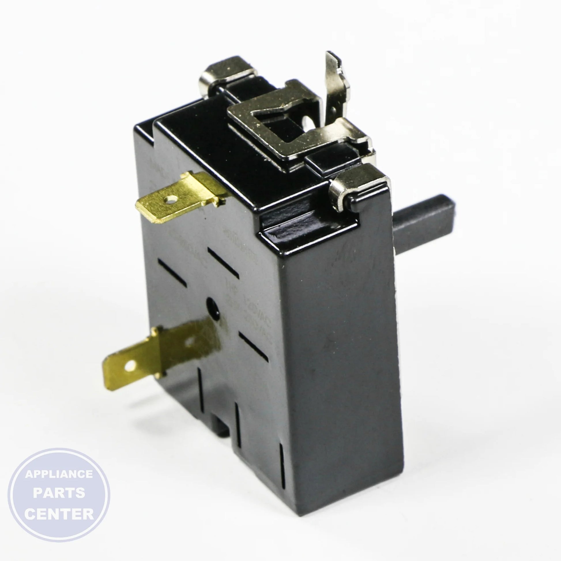 GEH ROTARY START SWITCH LONG WE4M412 - Installation in GEH DX model showing key mounting points