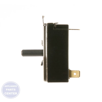 GEH ROTARY START SWITCH LONG WE4M412 - Installation in GEH DX model showing key mounting points