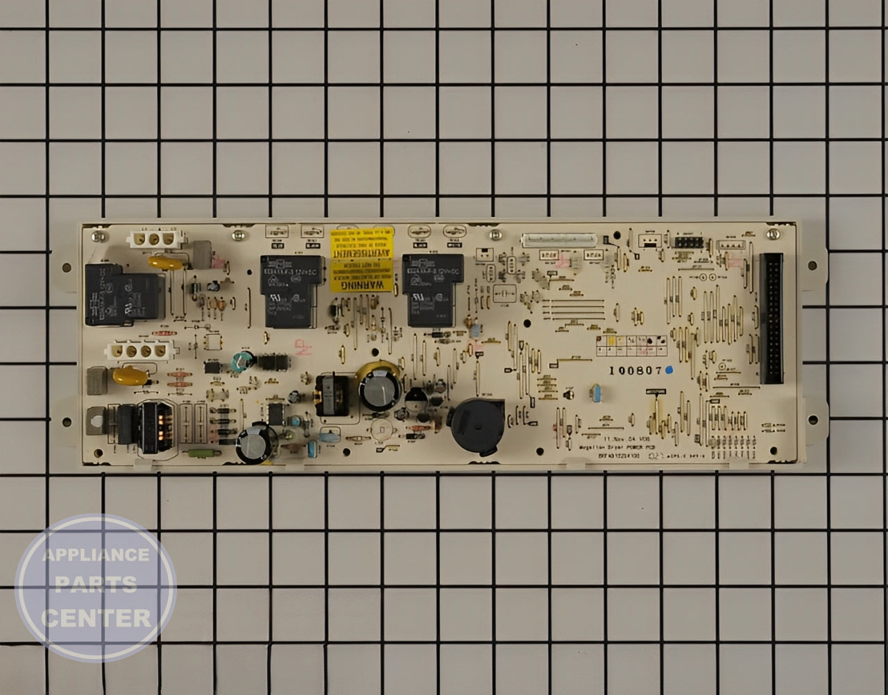 GE MAIN CONTROL BOARD WE4M488 - Main view showing timer functions for various GE dryer models