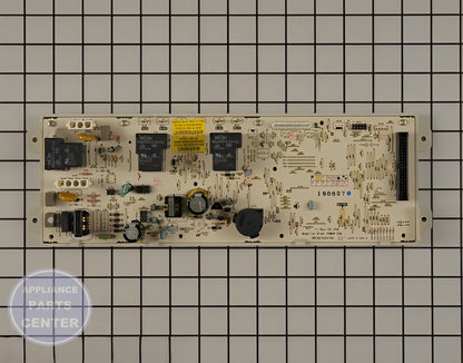 GE MAIN CONTROL BOARD WE4M488 - Main view showing timer functions for various GE dryer models