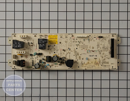 GE Main Control Board WE4M489 - Main view showing circuitry for GE Dryer models