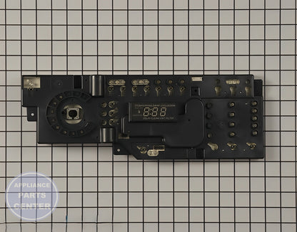GE Dryer User Control and Display Board WE4M513 - Main view showing display panel for various GE models