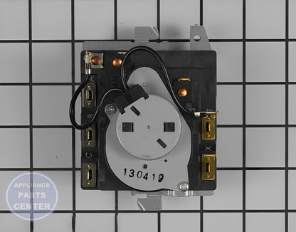 GE WASHER CONTROL TIMER WE4M527 - Side view with precise circuit board specs