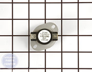 GE Dryer Thermostat WE4M80 - Main view showing temperature control feature for specific models