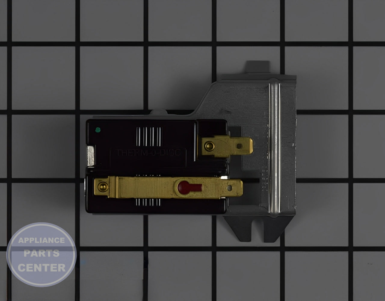 GE HEAT DETECTOR ASSEMBLY WE4X448 - Detailed view of heat detection components