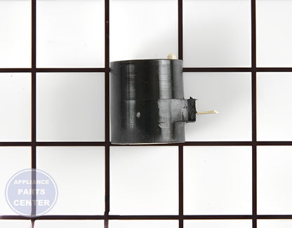 GE GAS VALVE SOLENOID WE4X692 - Detailed view of gas control valve