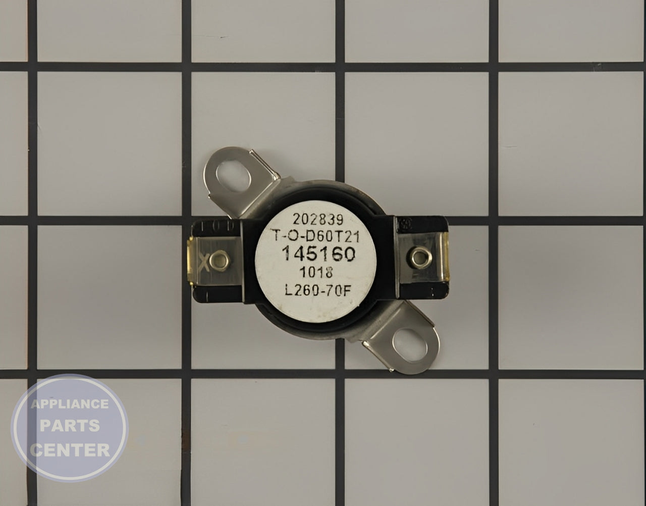 GE DRYER HIGH LIMIT SAFETY THERMOSTAT WE4X757 - Main view showing temperature control for GEN models