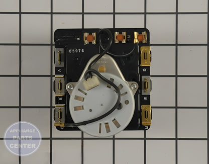 DRYER TIMER WE4X775 - Side view with exact measurements