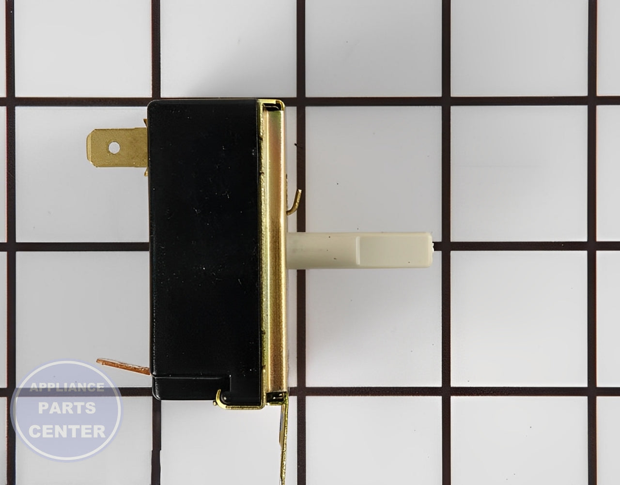 Start Switch WE4X782 - Side view with precise measurements for perfect fit