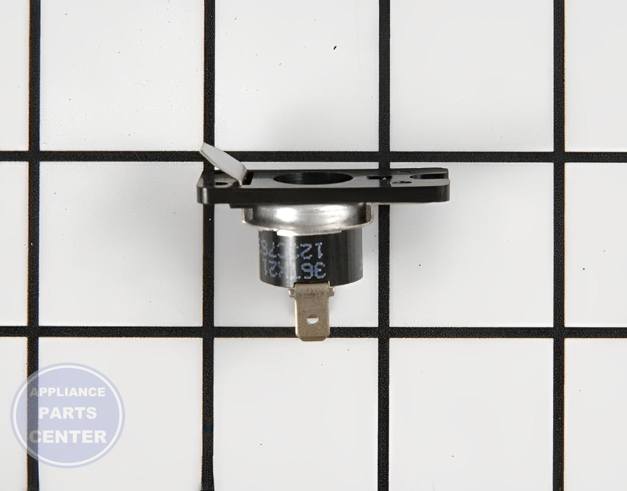 Thermal Fuse WE4X800 - Side view with specific measurements