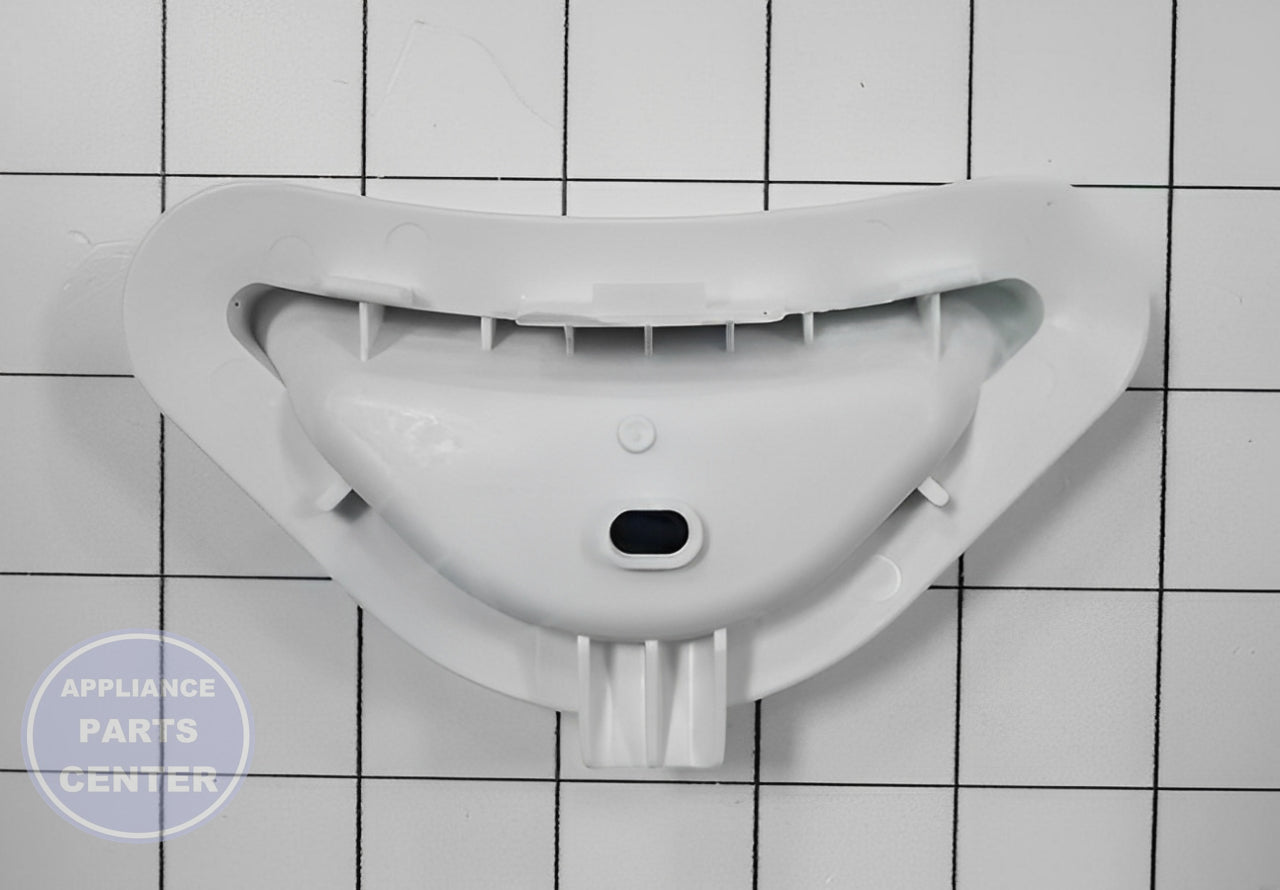 GE BLENDER FUNNEL WH01X10057 - Side view with optimal measurements for efficient blending