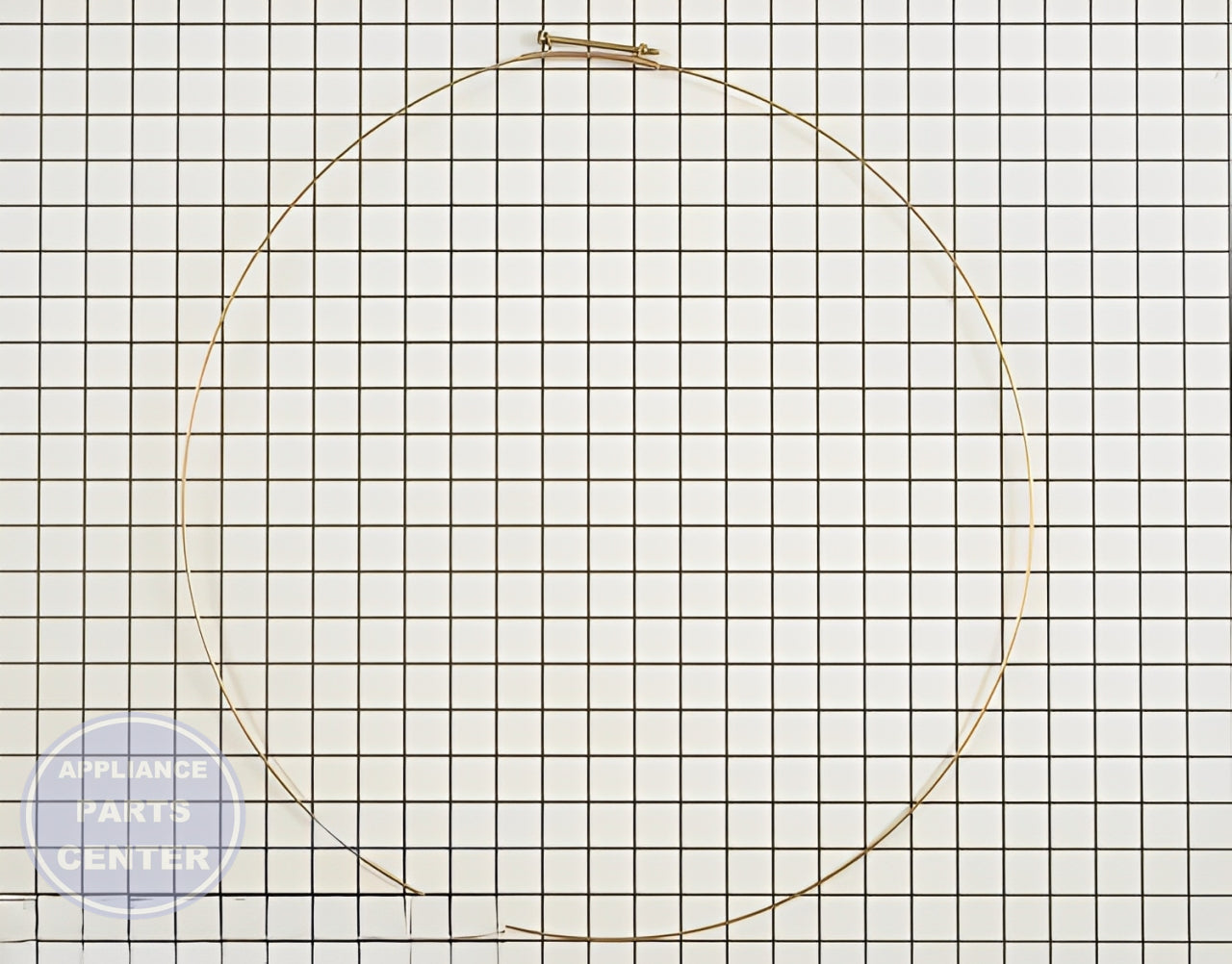 GE WASHER DOOR GASKET CLAMP WH01X10277 - Main view showing secure fastening for GE Model ABC123