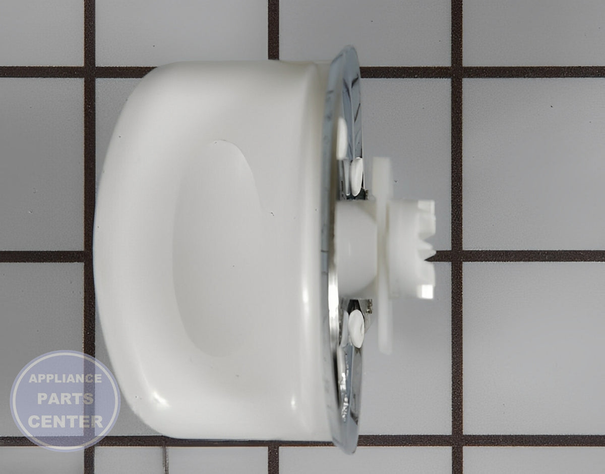 GE WASHER CONTROL KNOB WH01X10310 - Detailed view of high-quality construction