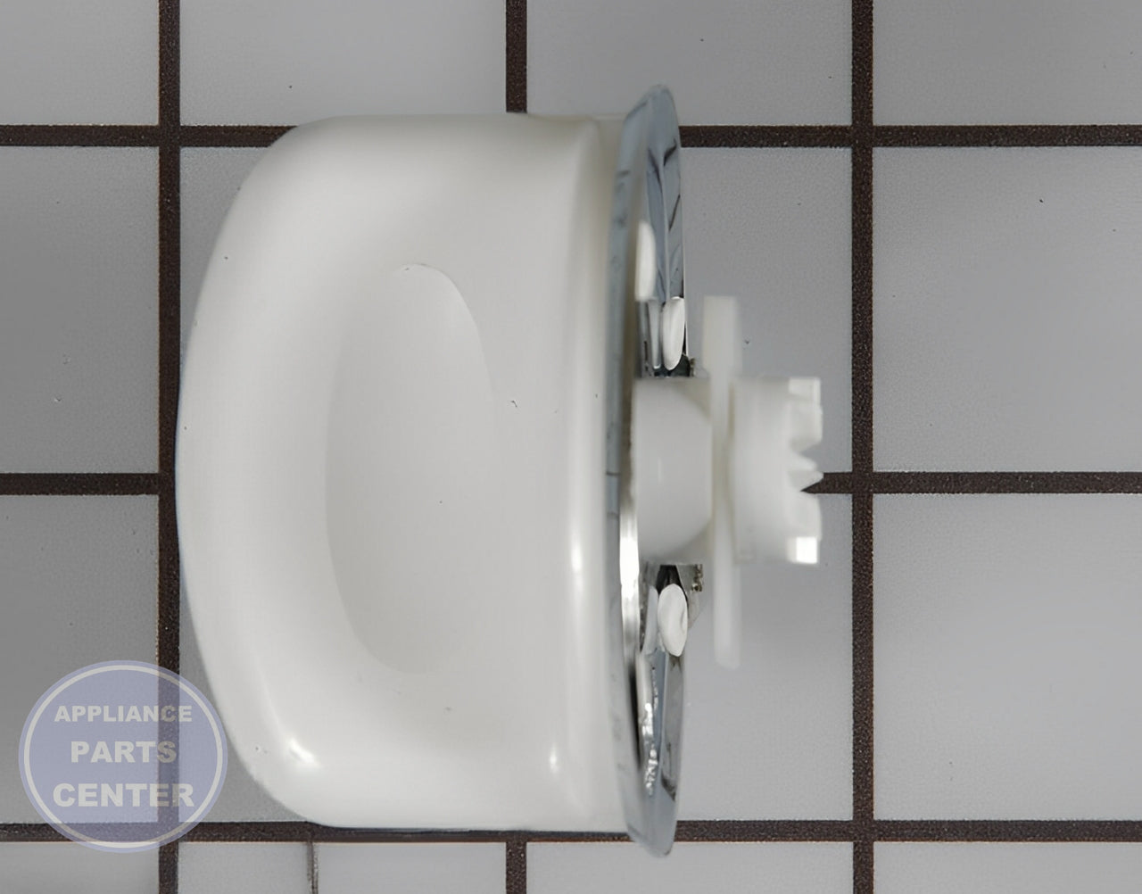 GE WASHER CONTROL KNOB WH01X10310 - Detailed view of high-quality construction