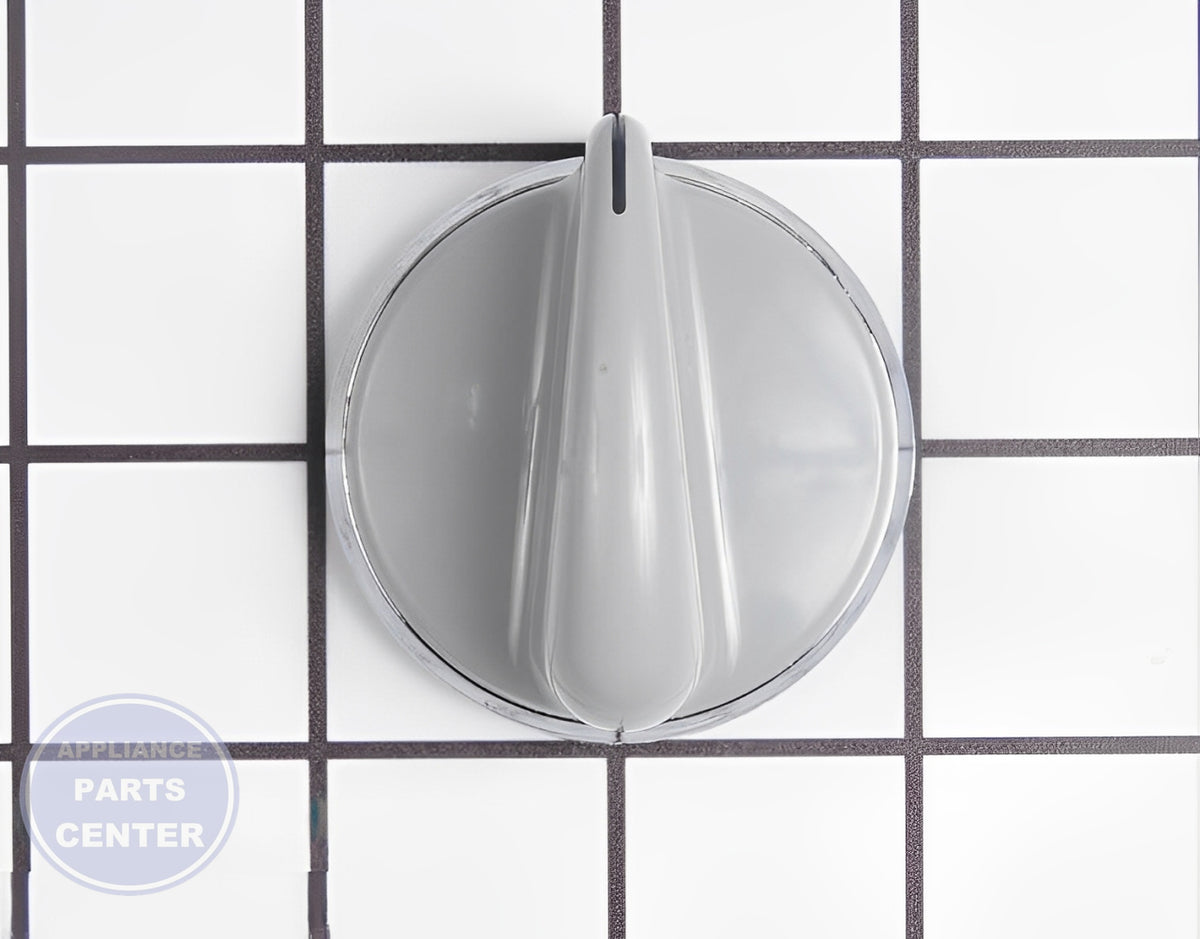 GE WASHER DRYER GRAY KNOB AND CLIP ASSEMBLY WH01X10462 - Detailed view of high-quality technical details