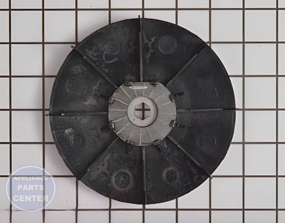 GE SET SCREW PULLEY MOTOR ASSEMBLY WH01X10608 - Detailed view of motor pulley