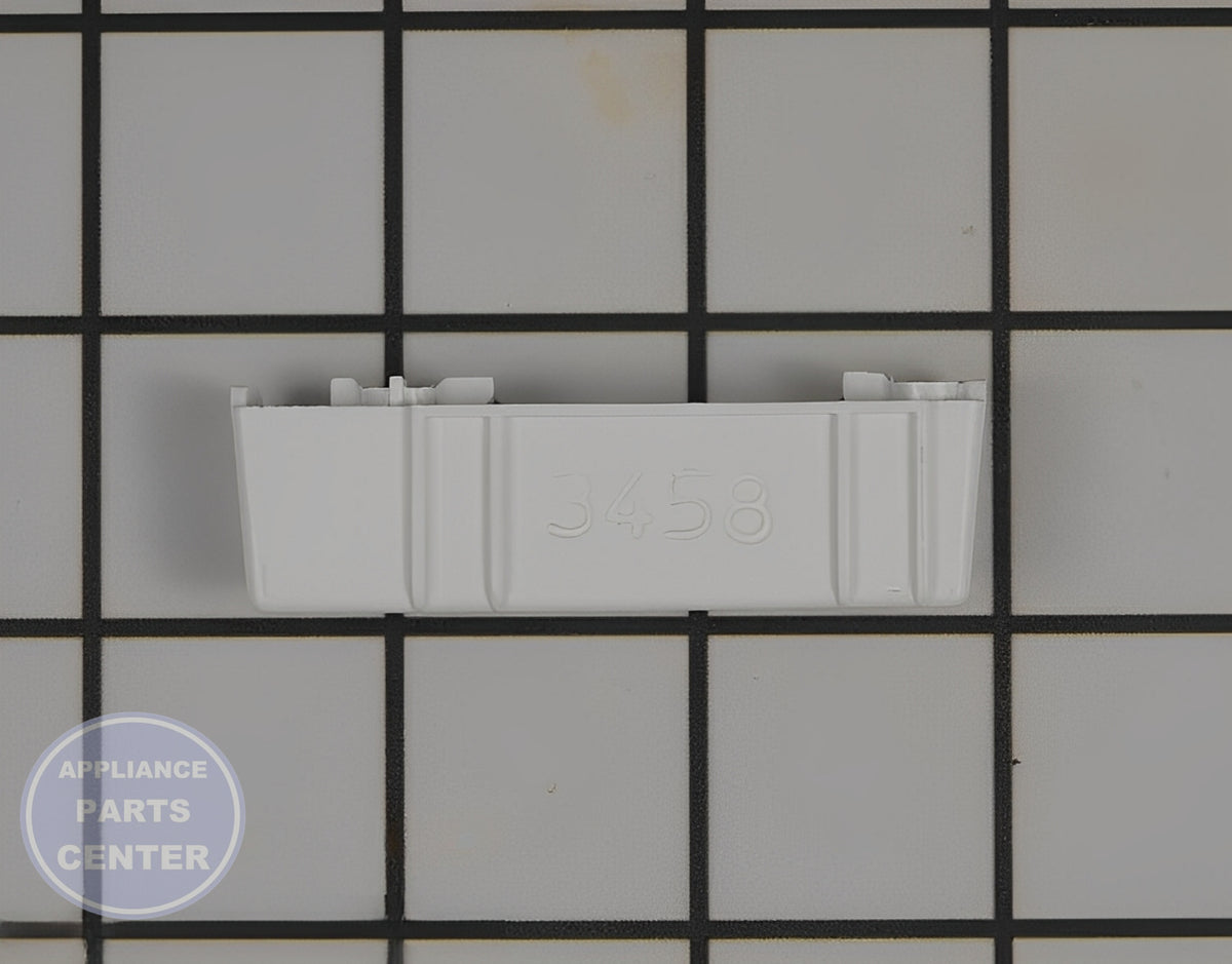 GE WASHER MAGNET WH01X10626 - Side view with precise measurements