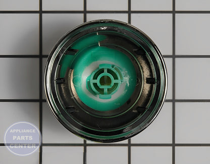 KNOB RUBBER ASM WH01X10748 - Side view with precise fit measurements