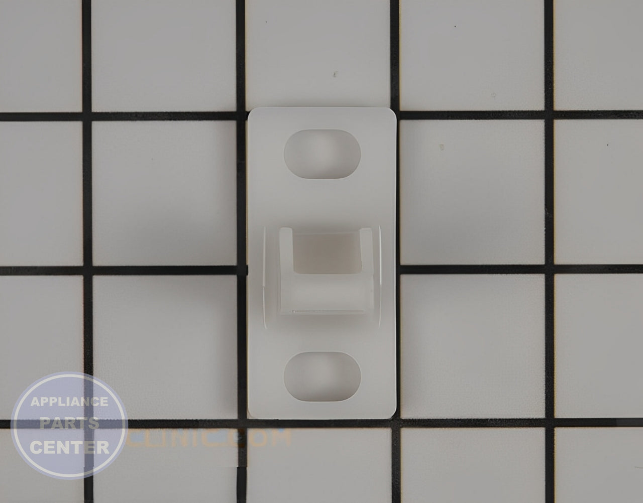 GE WASHER DOOR PLUNGER WH01X20823 - Detailed view of GE washing machine latch component