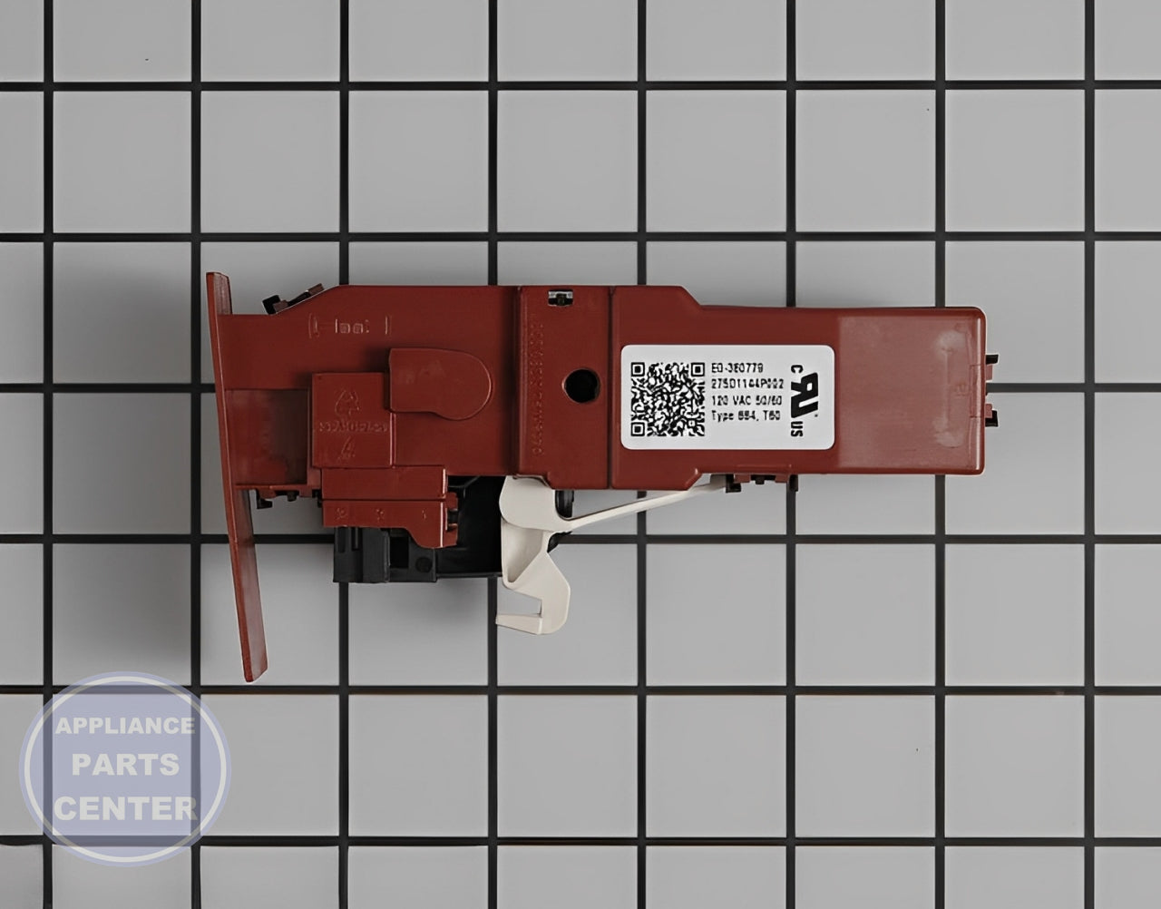 GE WASHER DOOR LOCK MODULE WH01X23494 - Detailed view of reliable locking mechanism
