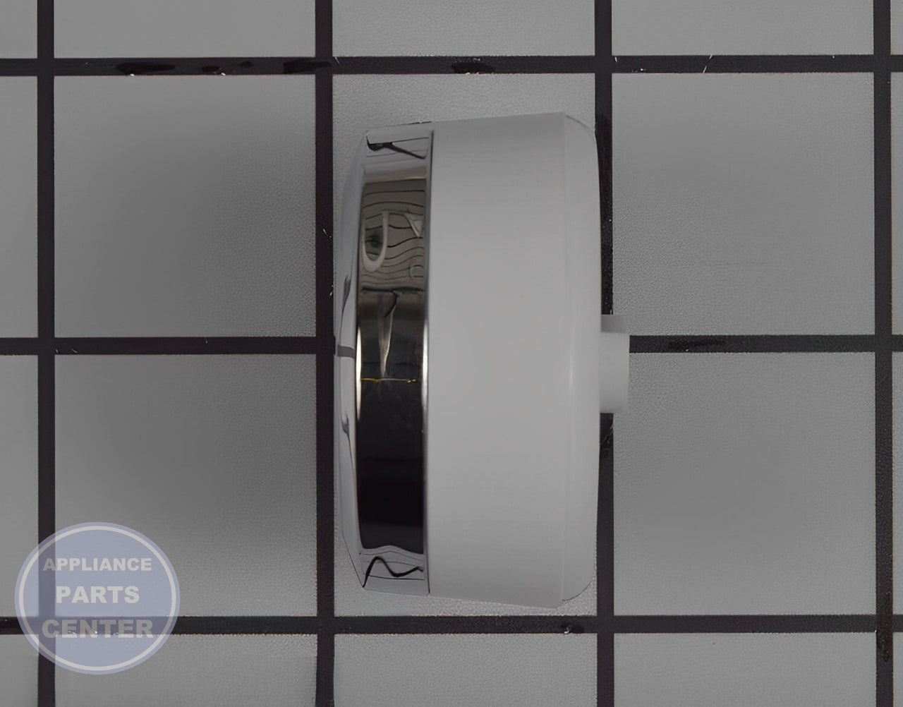 GE Washer Dryer Selector Knob Assembly WH01X24378 - Side view with durable construction