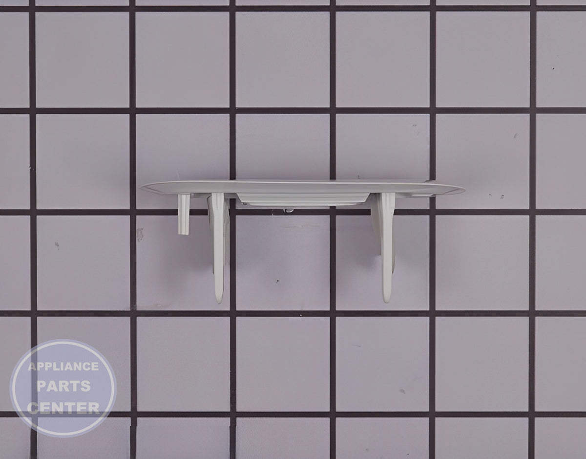 GE WASHER LID LOCK BEZEL WH01X24381 - Detailed view of lid lock mechanism