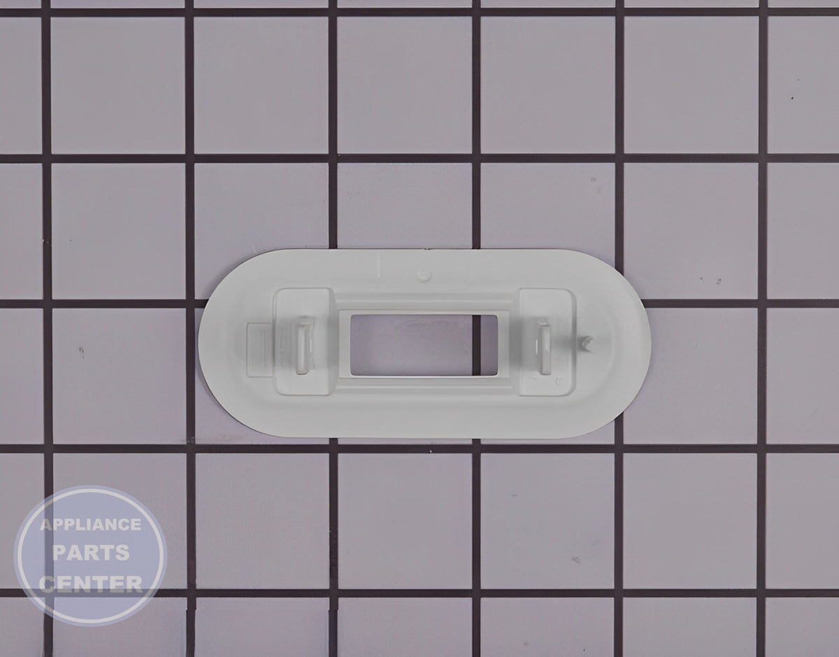GE WASHER LID LOCK BEZEL WH01X24381 - Side view with durable security specs