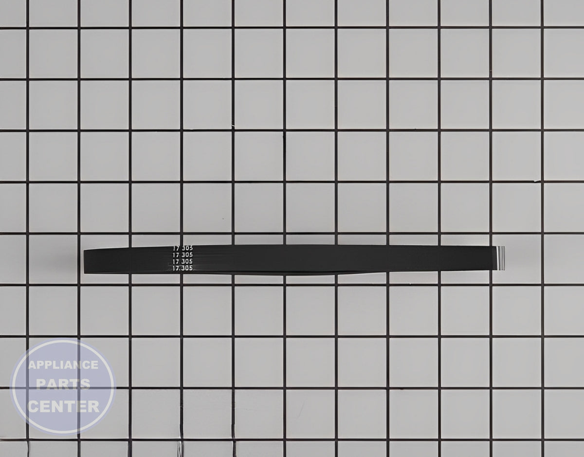 GE WASHER DRIVE BELT WH01X24697 - Detailed view of durable construction
