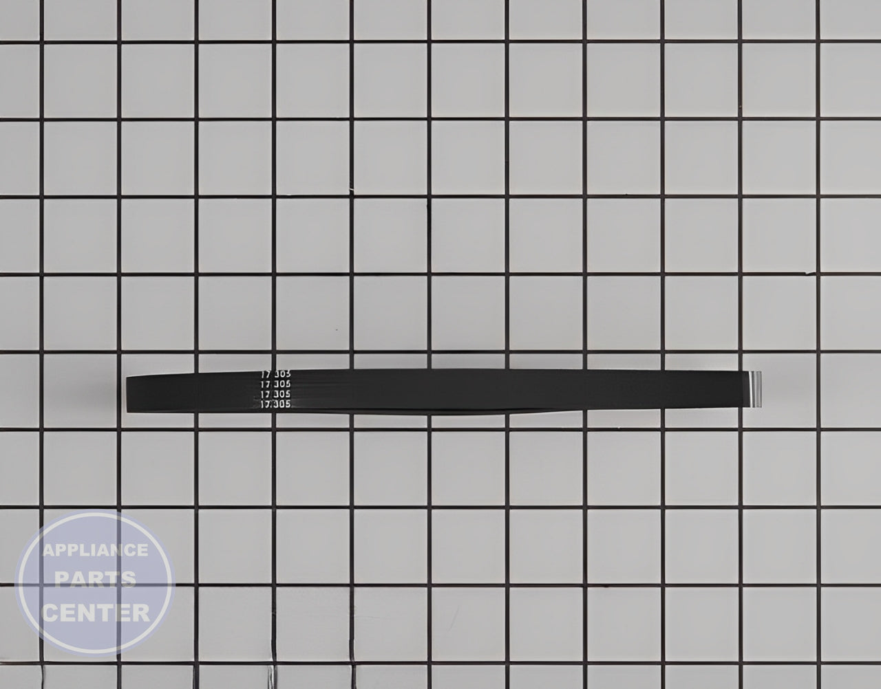 GE WASHER DRIVE BELT WH01X24697 - Detailed view of durable construction