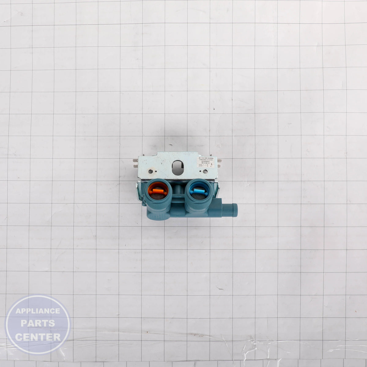 INLET VALVE WH01X27871 - Side view with 100 GPM capacity