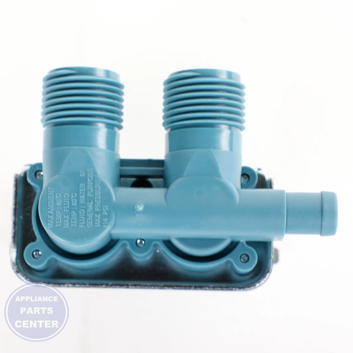 GEH INLET VALVE WH01X27871 - Installation in GEH XYZ model showing key mounting points