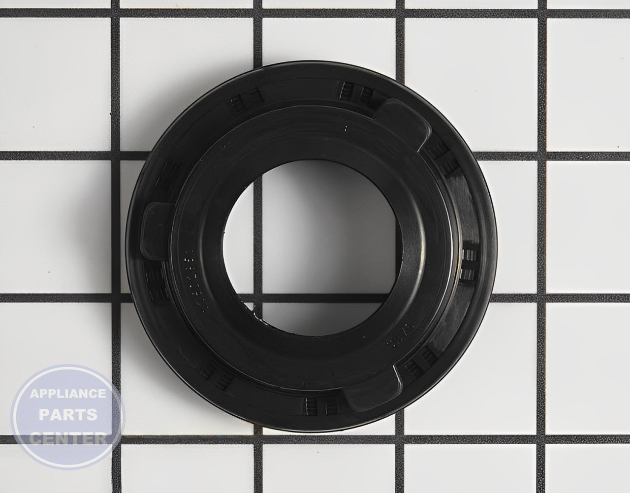 GE WASHER TUB SEAL GASKET WH02X10383 - Detailed view of perfect fit for GE models