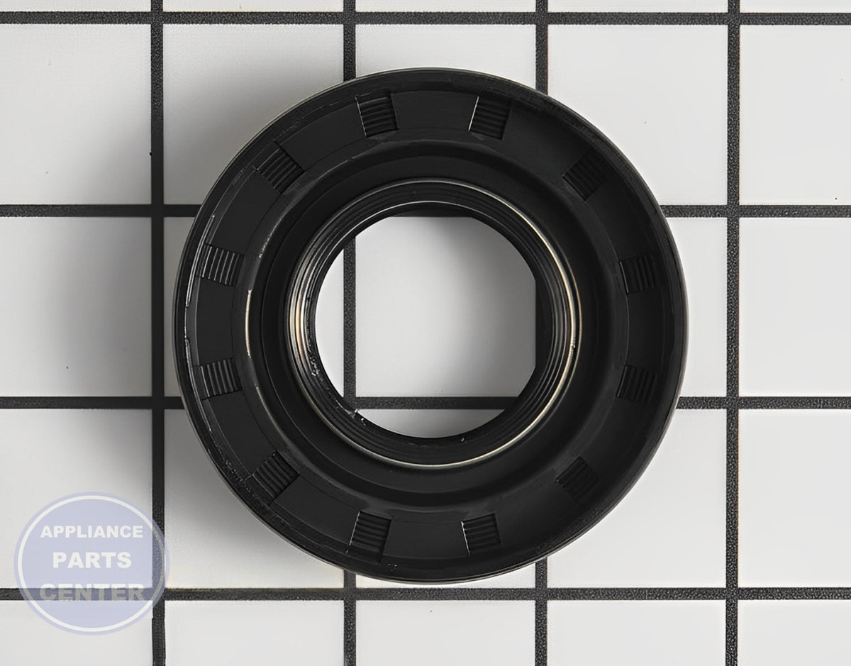 GE WASHER TUB SEAL GASKET WH02X10383 - Side view with precise measurements