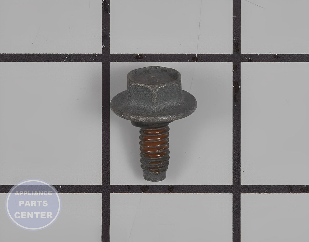 GE WASHER WASHER SCREW 1/4-20 WH02X24374 - Main view showing secure attachment for GE Washing Machine models