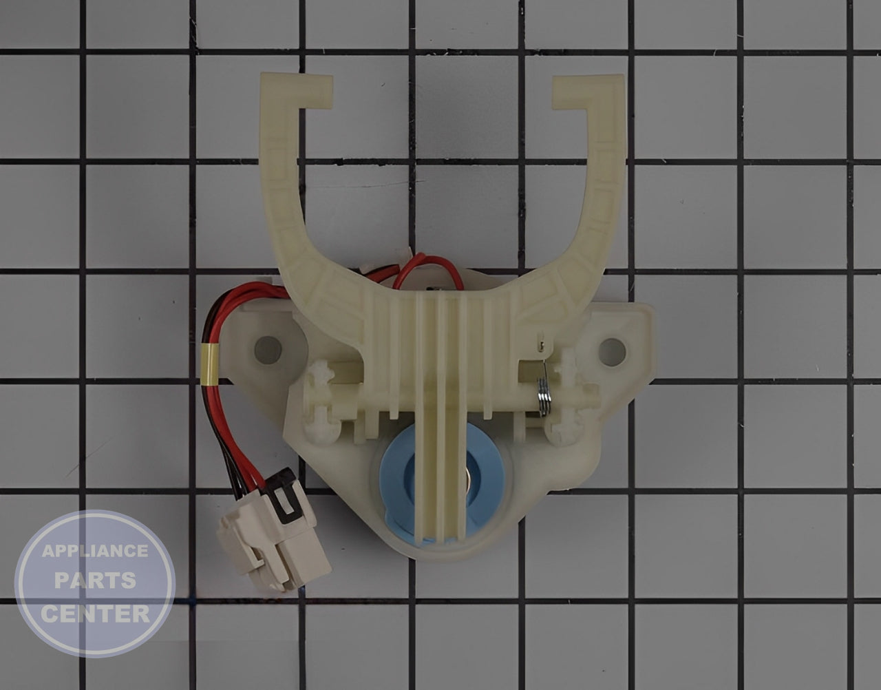 GE SHIFT ACTUATOR WH03X30517 - Installation in GE Washing Machine shows key mounting points