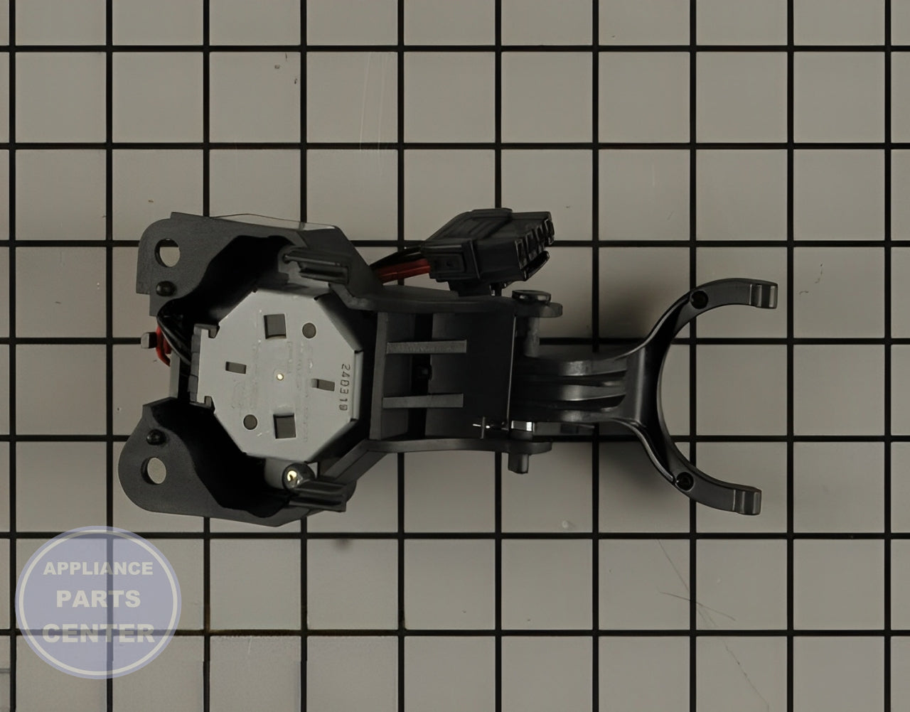 GE SHIFTER MODE WH03X31937 - Side view with accurate measurements and specs