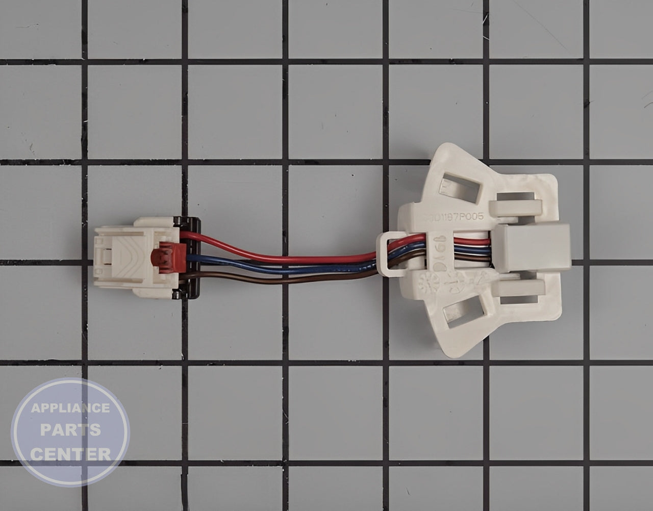 GE SPEED SENSOR WH03X32158 - Side view with precise measurements