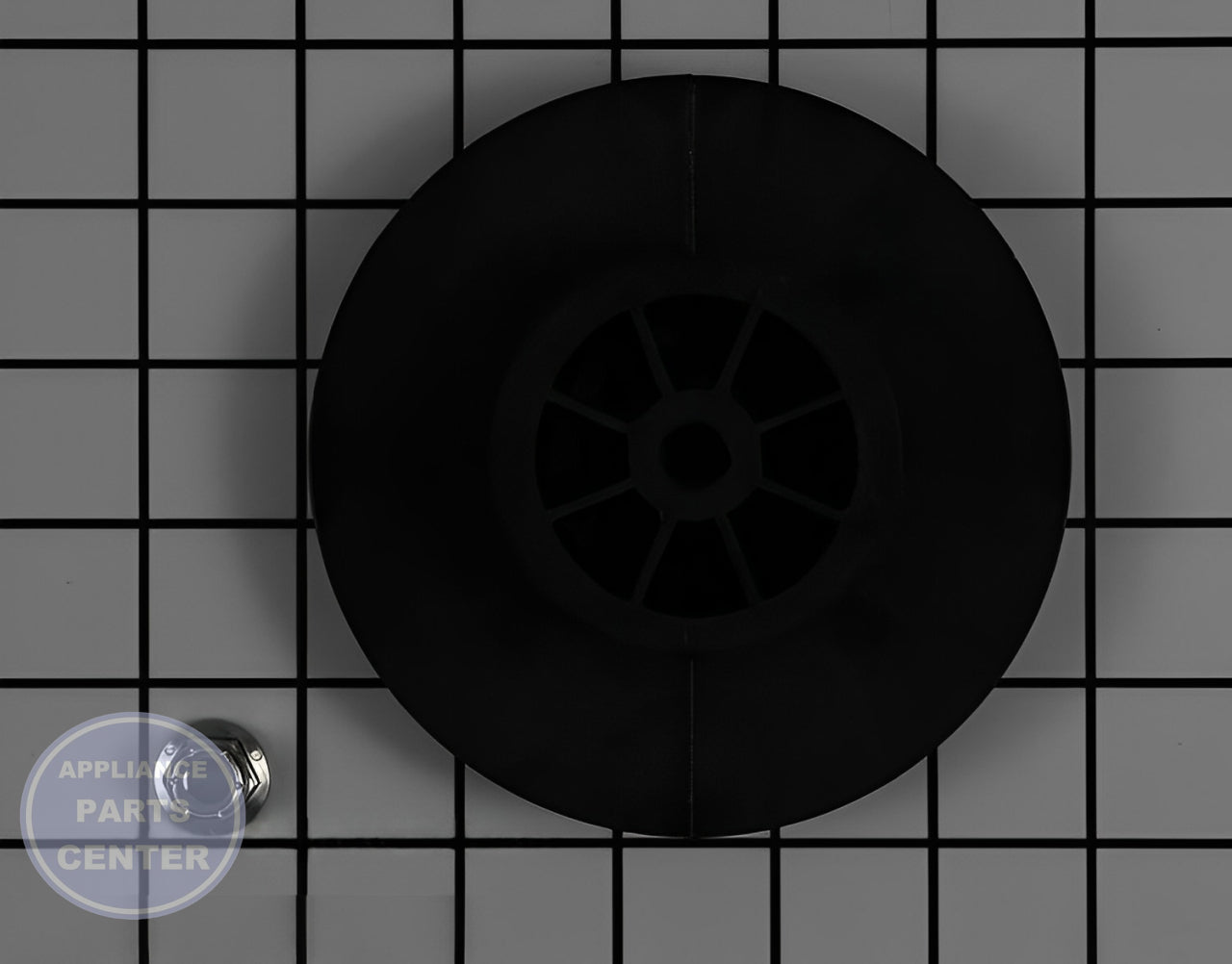 GE 1/2 HP MOTOR PULLEY AND NUT WH03X32217 - Main view showing load capacity for GEN Washing Machine models
