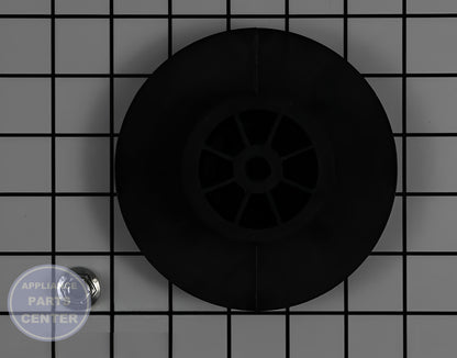 GE 1/2 HP MOTOR PULLEY AND NUT WH03X32217 - Main view showing load capacity for GEN Washing Machine models