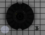 GE DISHWASHER 1/3 HP MOTOR PULLEY & NUT - Main view showing heavy-duty construction for GE models