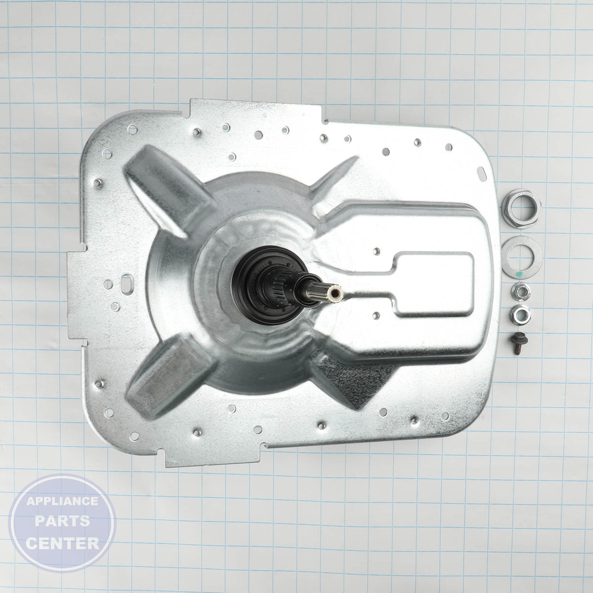 GEH PLATFORM BEARING RETAINER & FASTENERS WH03X33733 - Installation in GEH model showing secure mounting points