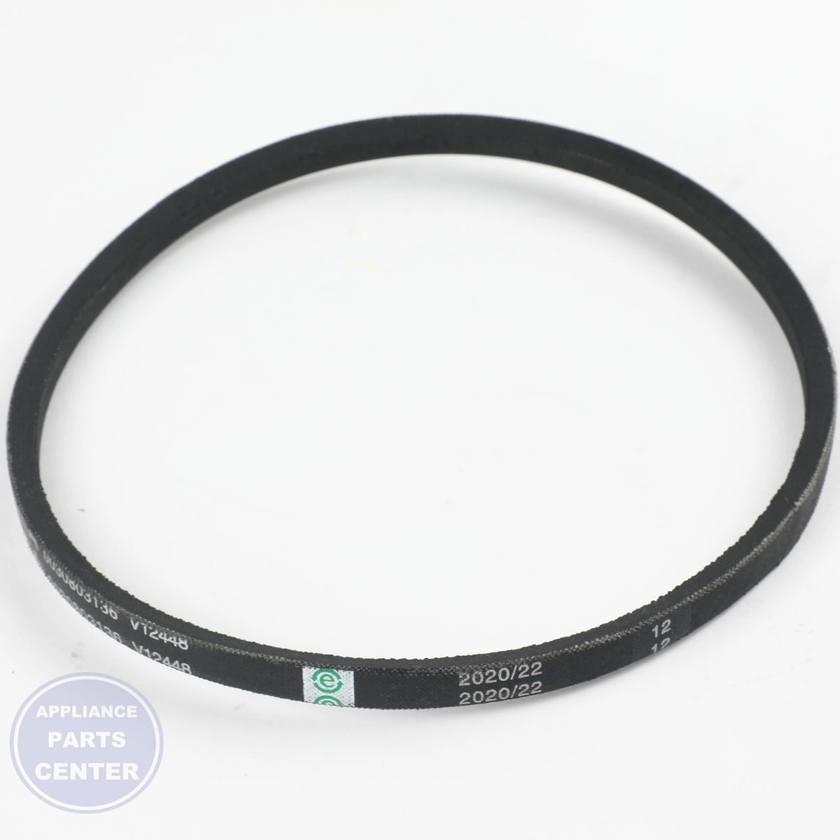 GEH WASHING MACHINE DRIVE BELT WH07X27361 - Main view showing heavy-duty construction for GEH models