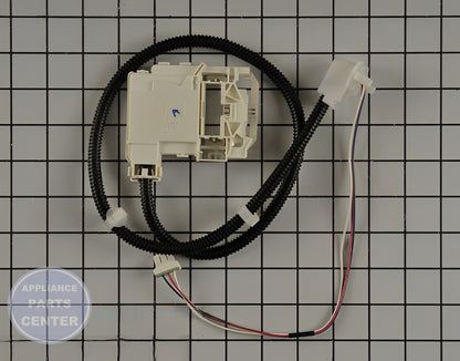 GE LID LOCK SERVICE KIT WH08X37938 - Detailed view of the latch mechanism