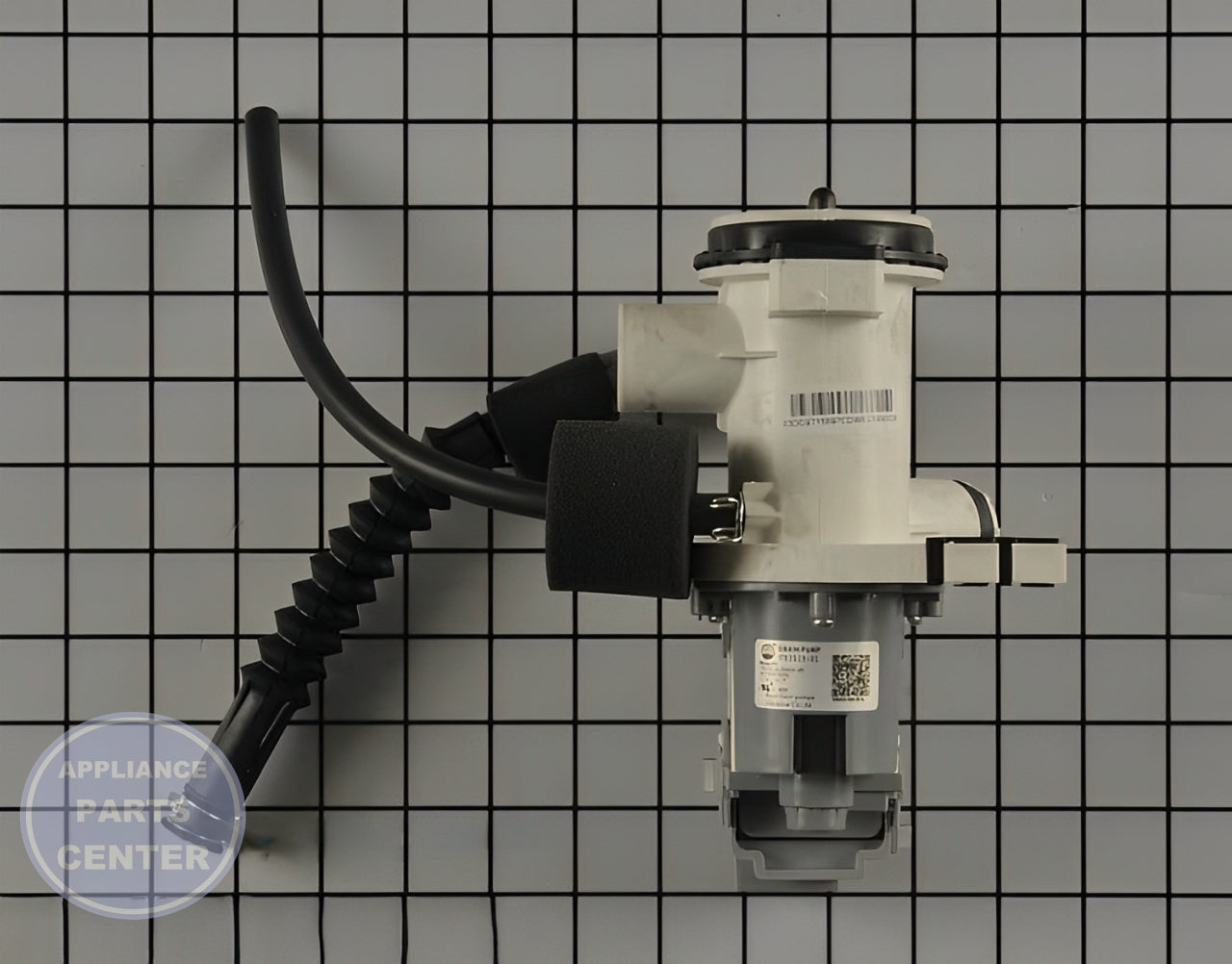GE WASHER DRAIN PUMP WH11X28637 - Main view showing efficient water drainage for GEN Washing Machine
