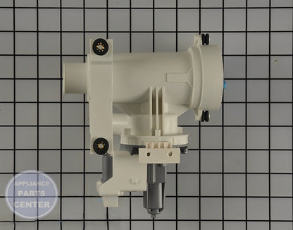 GE REPLACEMENT DRAIN PUMP WH11X29539 - Detailed view of durable pump