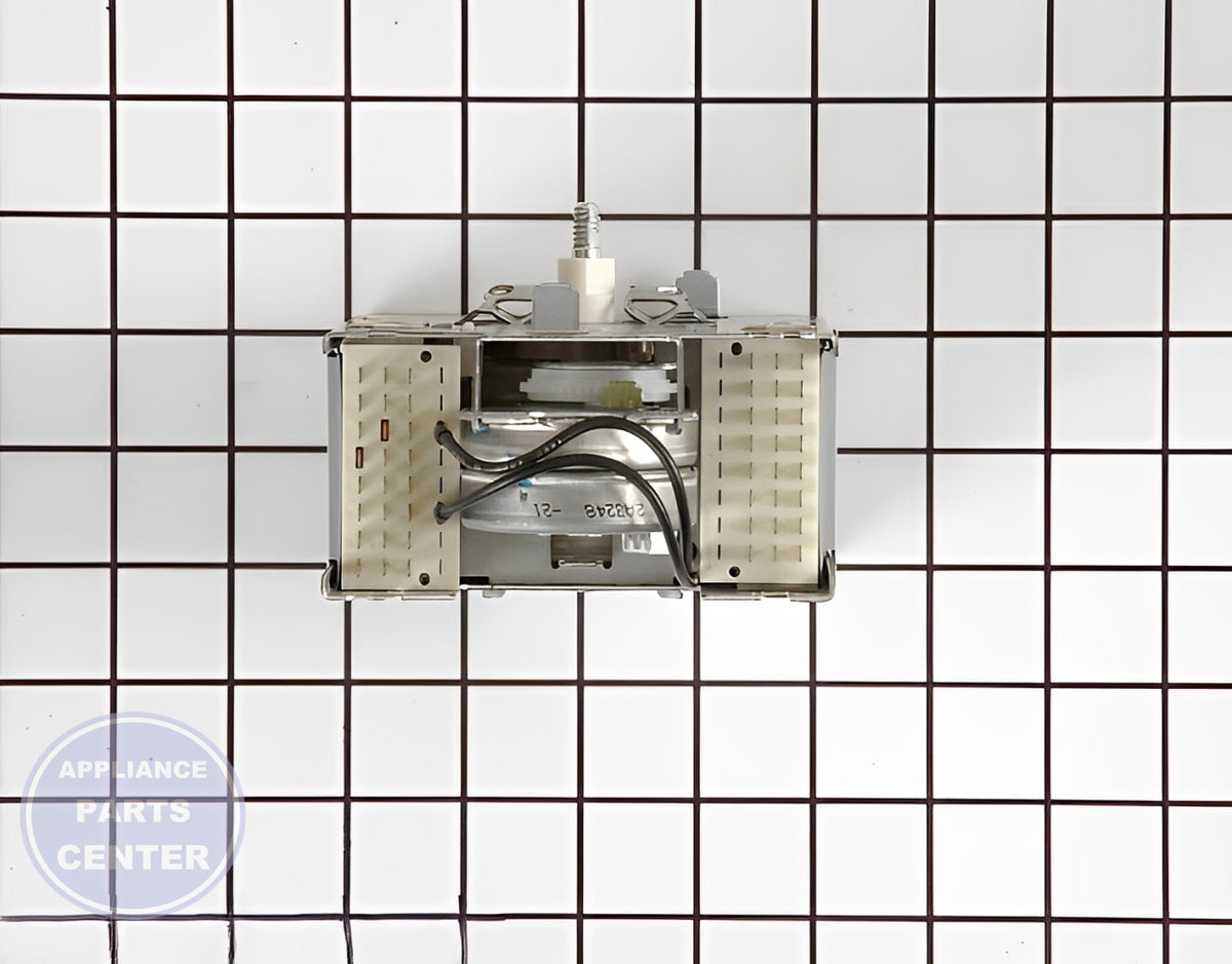 TIMER - WASHER WH12X10152 - Detailed view of Circuit Board & Timer technical details