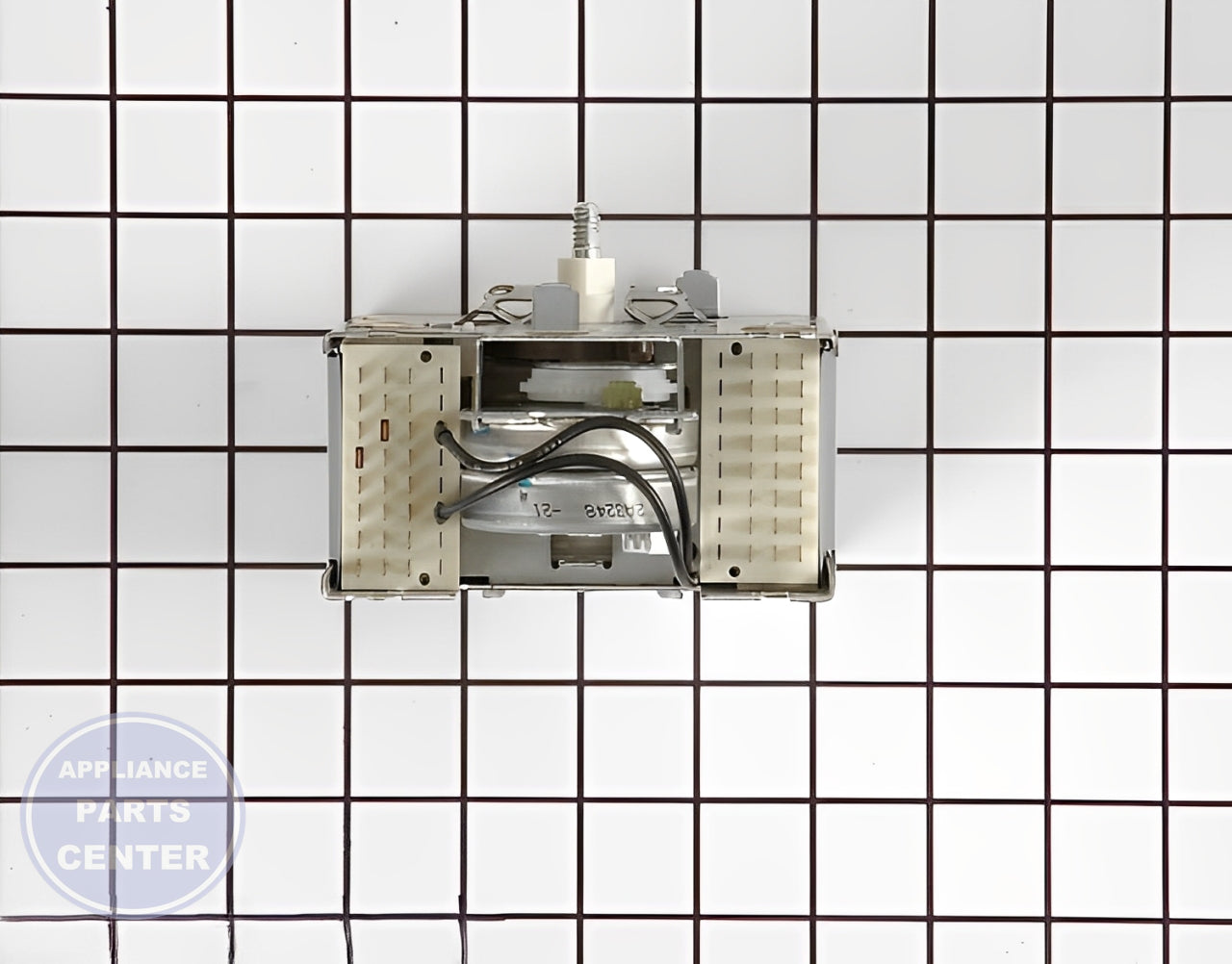 TIMER - WASHER WH12X10152 - Detailed view of Circuit Board & Timer technical details