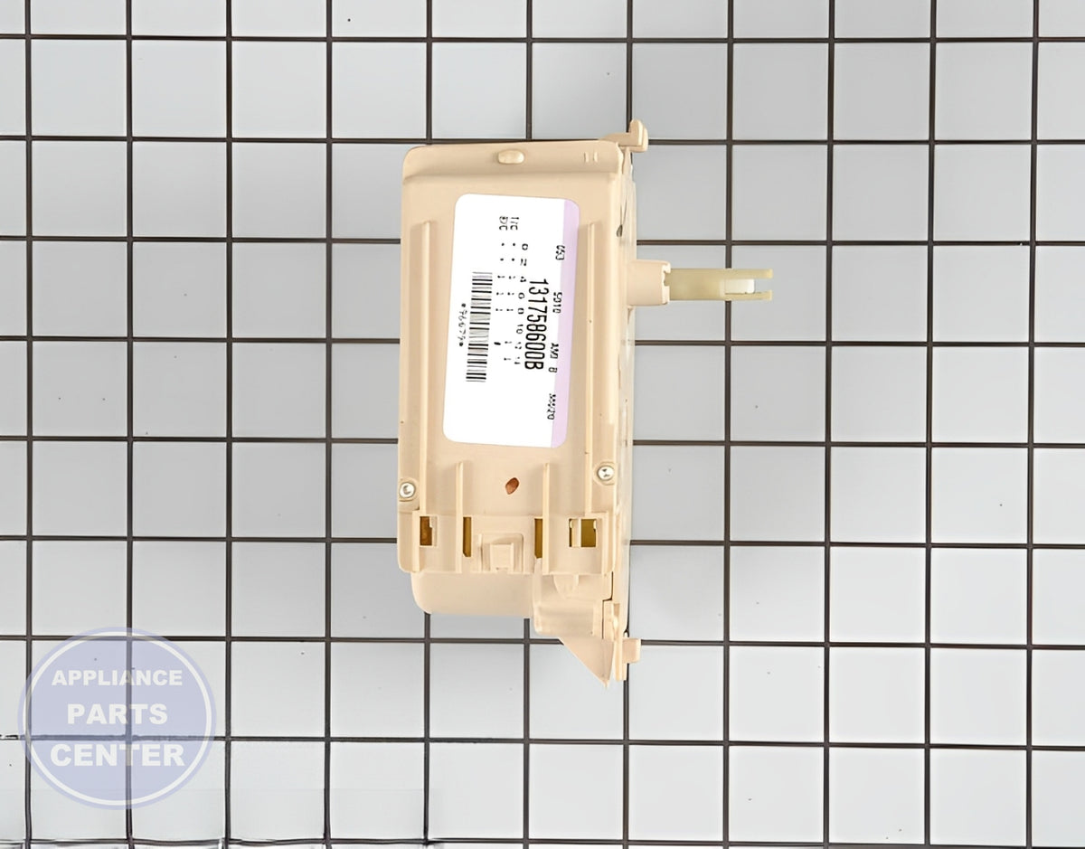 TIMER-WASHER WH12X10164 - Side view with Circuit Board specifications